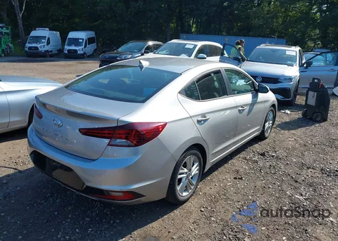 2020 Hyundai Elantra Sel из США, поврежденный, VIN 5NPD84LFXLH590099